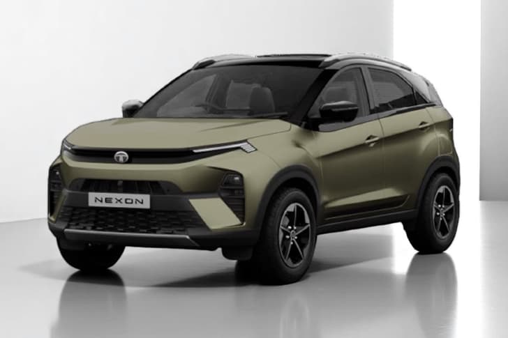 Tata Nexon Color Grassland Beige